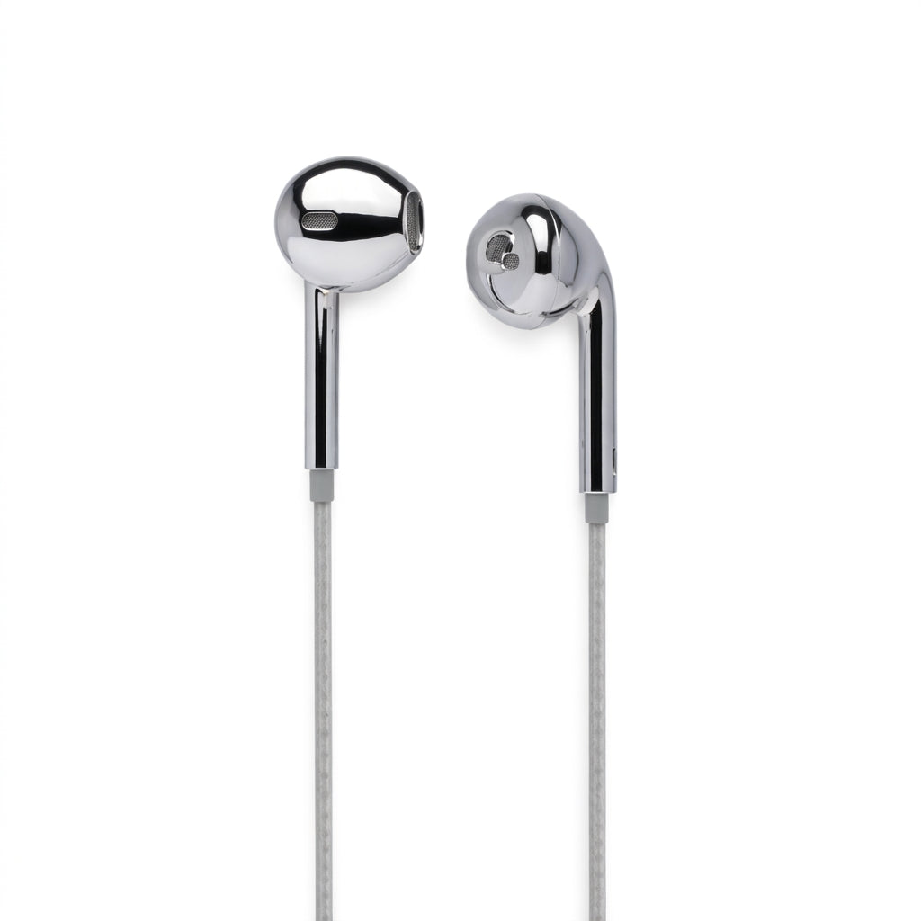 Chrome Wired Buds